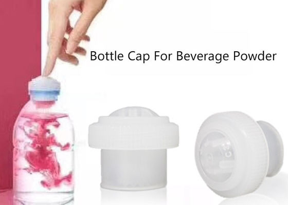 গুণ  Innovation Plastic Press Shake Nutrient Cap For Vitamin Drink L - Carnitine Packaging কারখানা
