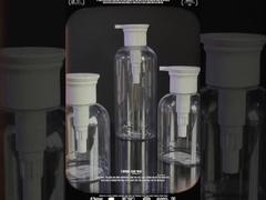 ওম 200 মিলি 300 মিলি 500 মিলি কাস্টম প্লাস্টিক প্যাকেজিং হ্যান্ড ওয়াশ তরল শ্যাম্পু বোতল