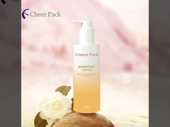 কম MOQ 250ml ফ্যাশন পিইটি রঙিন স্নান শ্যাম্পু বোতল চুলের কন্ডিশনারের জন্য ওয়াটারপ্রুফ পাম্প ডিসপেনসর সহ