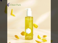 শরীরের অপরিহার্য তেল প্যাকেজিং বোতল 150ml 210ml পরিষ্কার কাস্টম প্লাস্টিক শ্যাম্পু লোশন চুল তেল পাম্প Bo