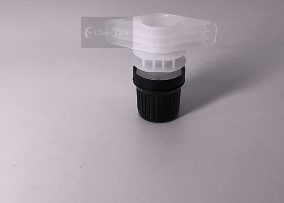 কালো রঙ ইনজেকশন মডেলিং 12mm ব্যাসের স্পাউট ক্যাপ হিল সীল