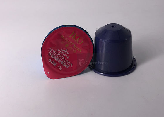 খাদ্য গ্রেড প্লাস্টিক 8 চা চা, নীল রঙের জন্য গ্রাম তাত্ক্ষনিক কফি ক্যাপসুল