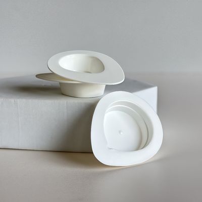 ডিসপোজেবল পিপি কসমেটিক কাপ ৩.৫ মিলি ৫.৫ মিলি অ্যালুমিনিয়াম ফয়েল ঢাকনা সহ