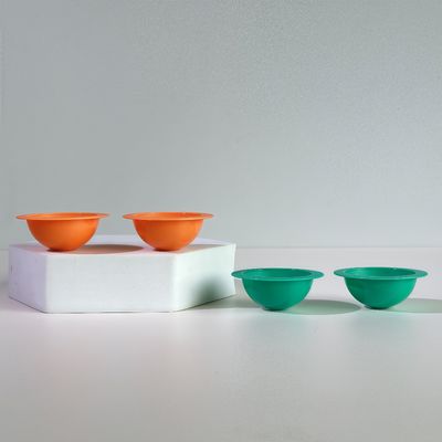 10ml PP হেমিস্ফেরিকাল জেলি কাপ কসমেটিক্সের জন্য কাস্টমাইজযোগ্য