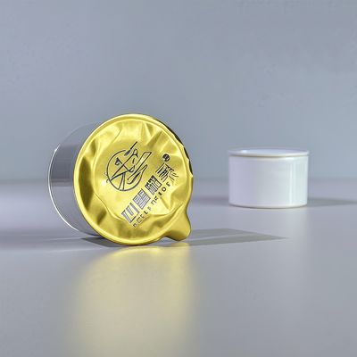 খাদ্য প্যাকেজিংয়ের জন্য অ্যালুমিনিয়াম ফয়েল ঢাকনা সহ 40ml PP PS প্লাস্টিকের কাপ