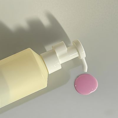 কসমেটিক প্যাকেজিংয়ের জন্য কাস্টমাইজযোগ্য লোগো প্রিন্ট সহ 300ml-500ml PET সিলিন্ডার-আকৃতির লোশন পাম্প বোতল