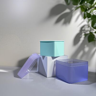 ১০০ শিট স্কিনকেয়ার কটন লাইনার বাল্ক অর্ডার প্লাস্টিক জার অপসারণযোগ্য পিপি লাইনার সহ ফুড গ্রেড কসমেটিক ব্র্যান্ড/OEM এর জন্য