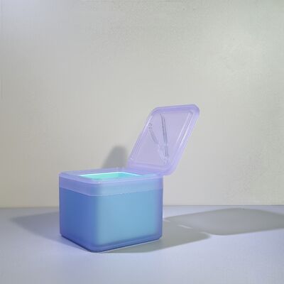 ১০০ শিট স্কিনকেয়ার কটন লাইনার বাল্ক অর্ডার প্লাস্টিক জার অপসারণযোগ্য পিপি লাইনার সহ ফুড গ্রেড কসমেটিক ব্র্যান্ড/OEM এর জন্য