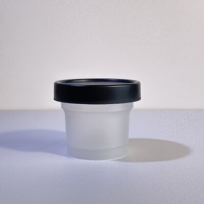 খাদ্য গ্রেড ৫০-১২০ মিলি প্লাস্টিক পিপি জার পেট বেস মেটেরিয়াল কসমেটিক ক্রিম বডি লোশন স্ন্যাকস ক্যান্ডি কুকি জেলি দুধ সংরক্ষণের জন্য