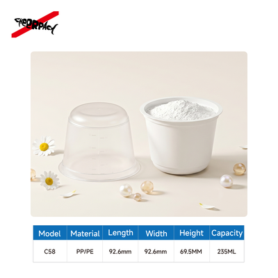 Beauty Mixing Bowl Cosmetic Tools Individually Packaged Mask Powder Mixing Bowl Comes with Scale
