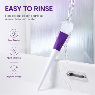 Soft Silicone Face Mask Applicator Brush Silicone Handle Skincare Cream Reusable Cosmetic Spatula Facial Mask Mixing Applying